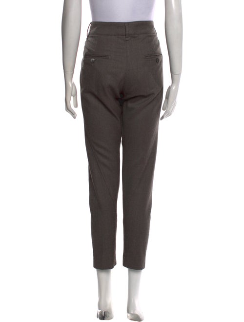 Brunello Cucinelli Virgin Wool Straight Leg Pants