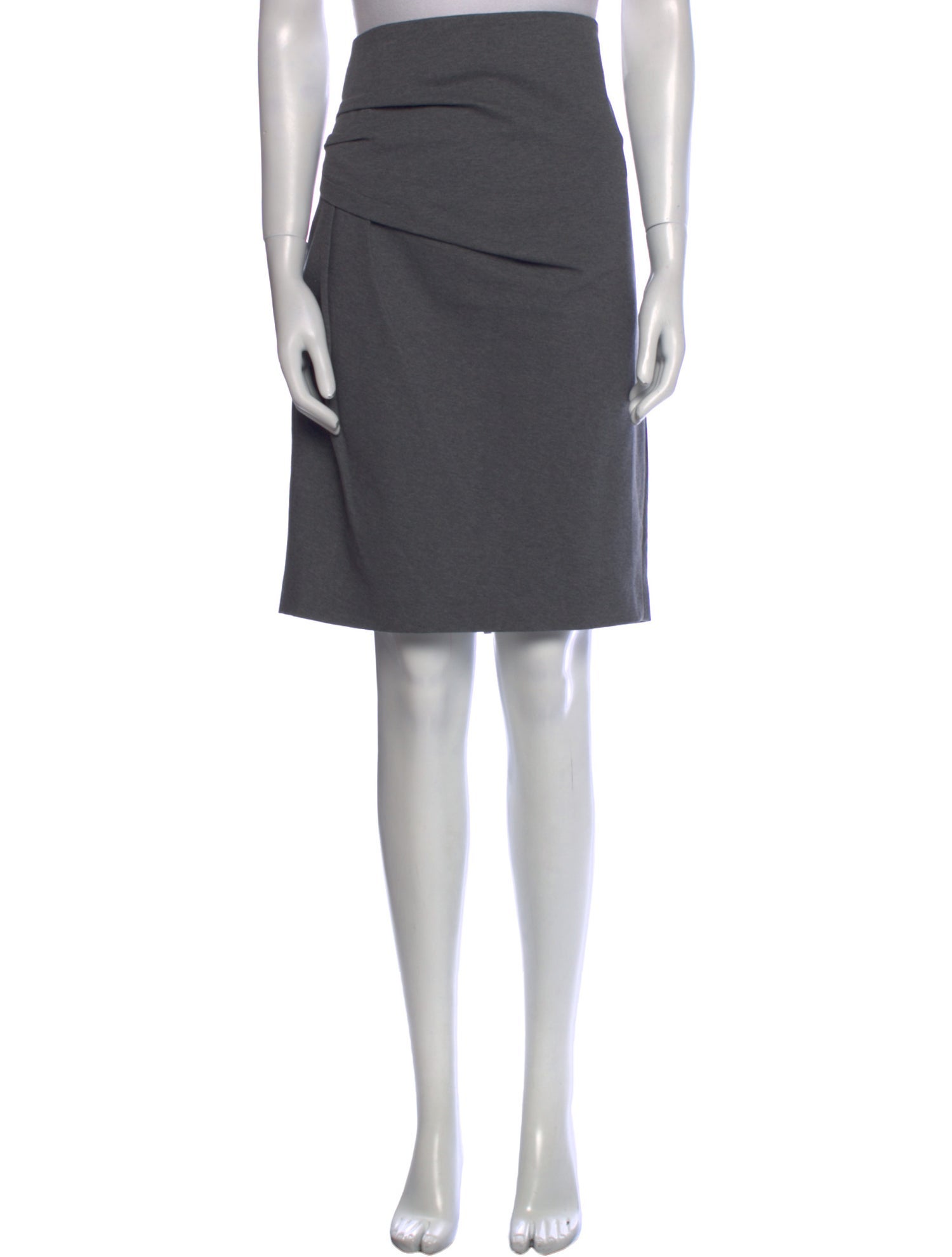 Brunello Cucinelli Pleated Accents Knee-Length Skirt w/ Tags