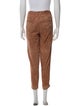 Brunello Cucinelli Leather Skinny Leg Pants