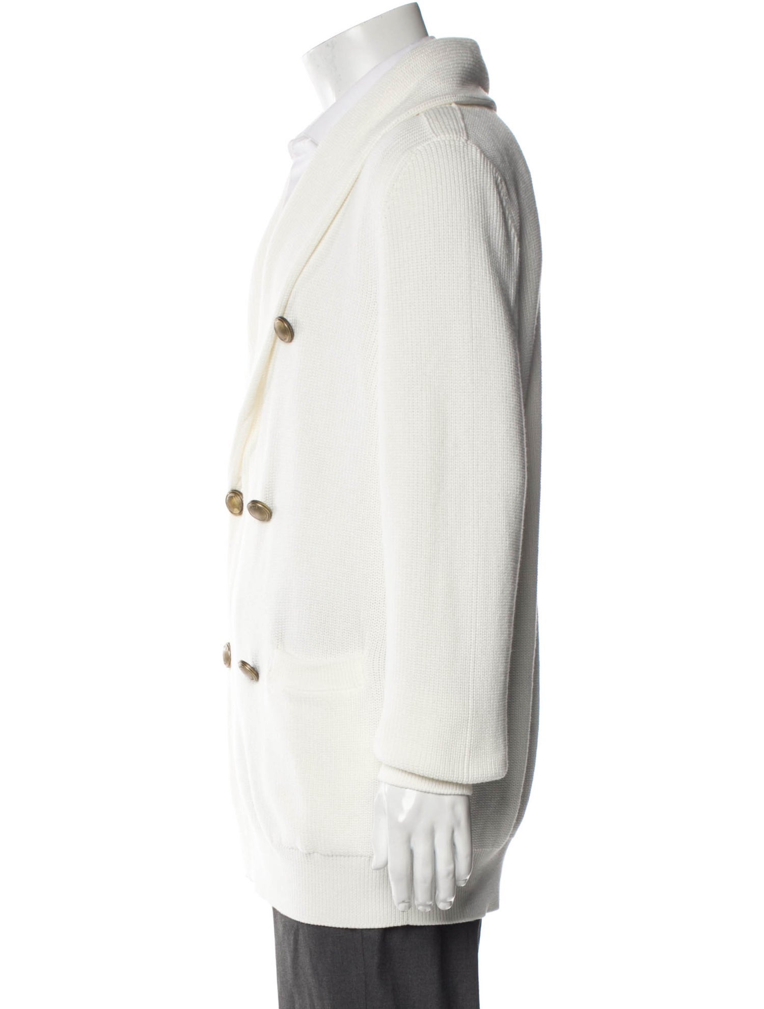 Brunello Cucinelli V-Neck Long Sleeve Cardigan