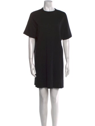 Brunello Cucinelli Crew Neck Mini Dress