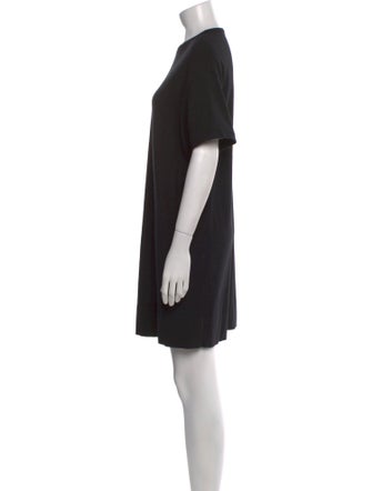 Brunello Cucinelli Crew Neck Mini Dress