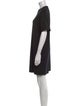 Brunello Cucinelli Crew Neck Mini Dress