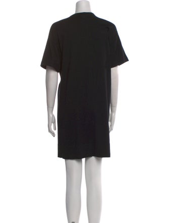 Brunello Cucinelli Crew Neck Mini Dress