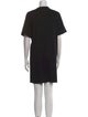 Brunello Cucinelli Crew Neck Mini Dress