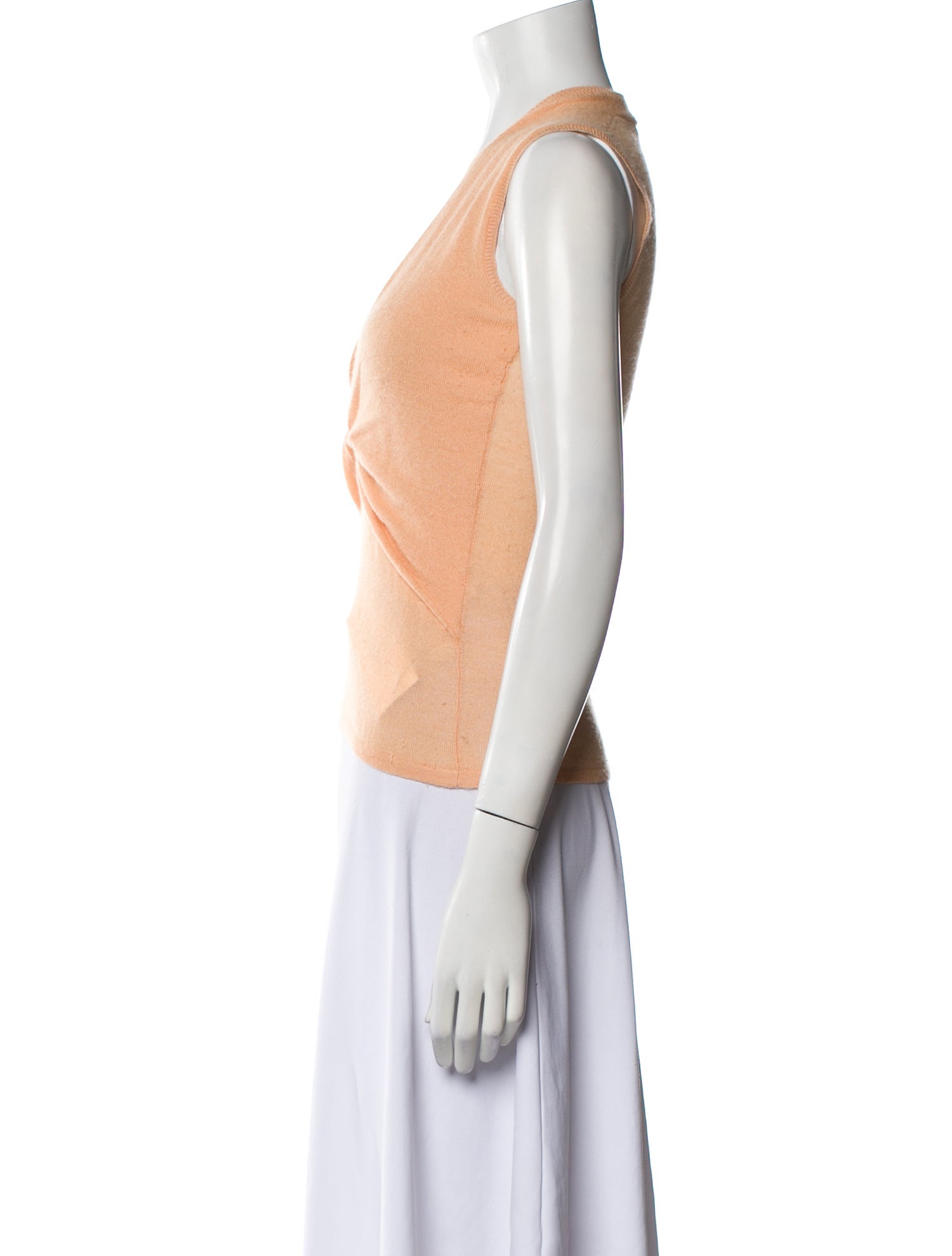 Brunello Cucinelli Cashmere V-Neck Top