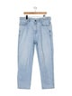 Brunello Cucinelli High-Rise Straight Leg Jeans