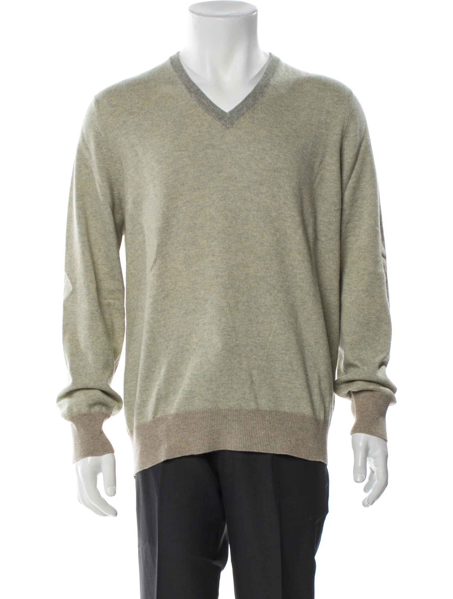 Brunello Cucinelli Cashmere V-Neck Pullover