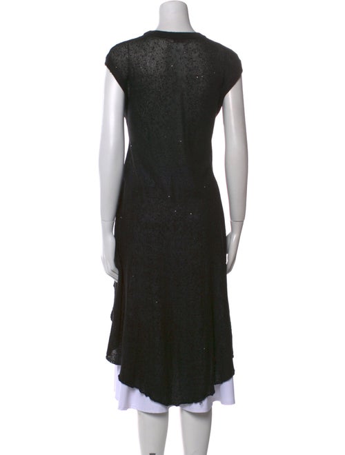 Brunello Cucinelli Linen Crew Neck Sweater