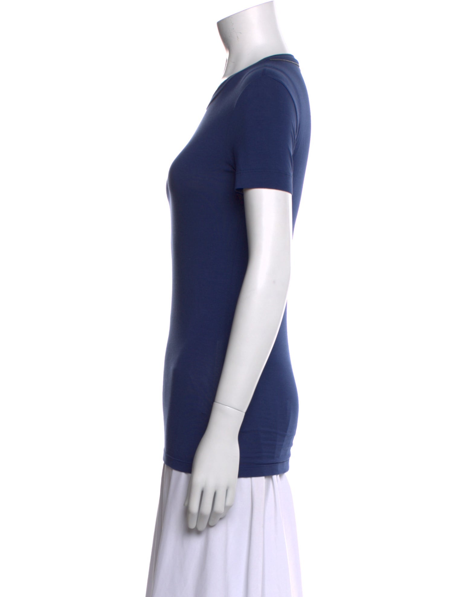 Brunello Cucinelli Crew Neck Short Sleeve T-Shirt