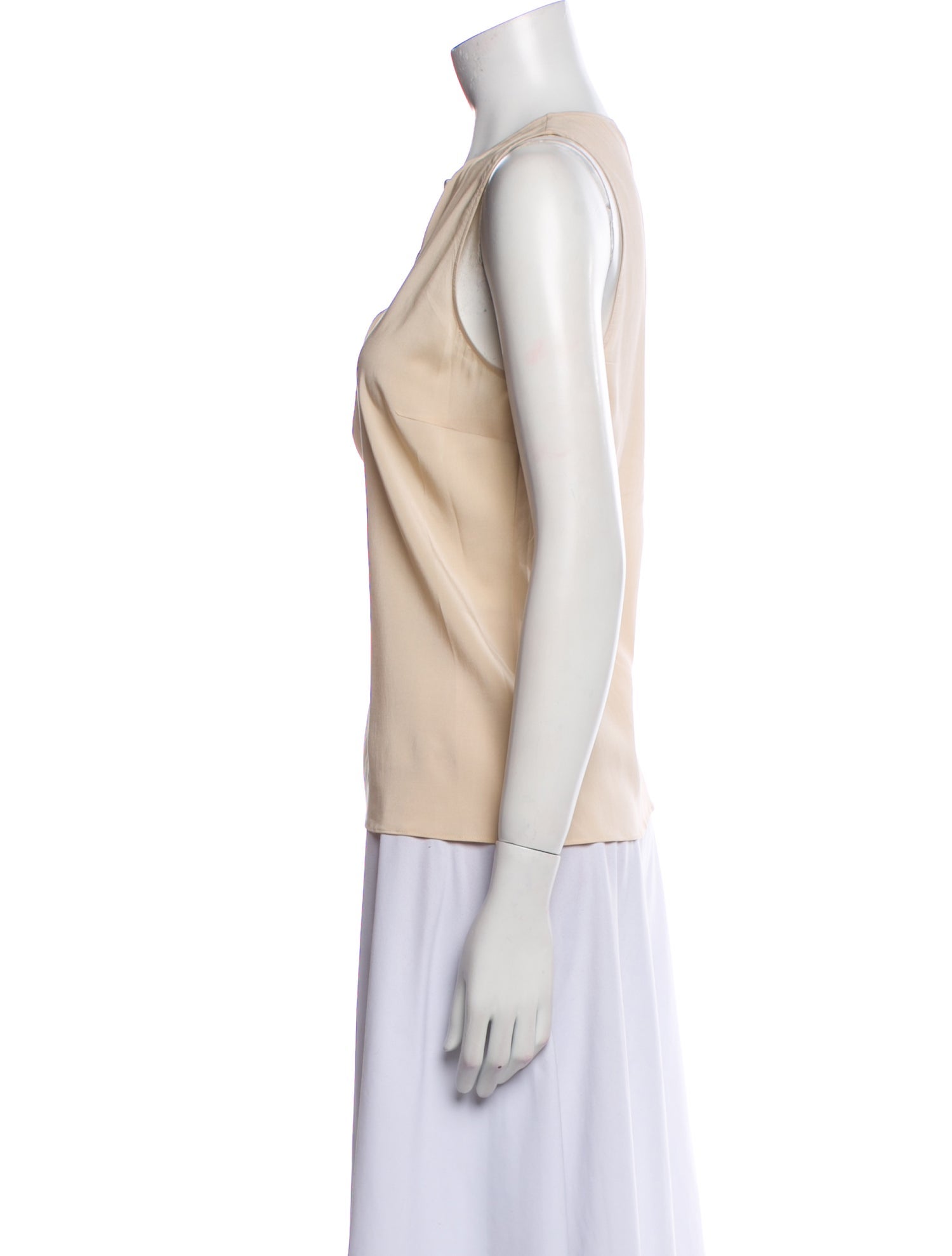 Brunello Cucinelli V-Neck Sleeveless Top
