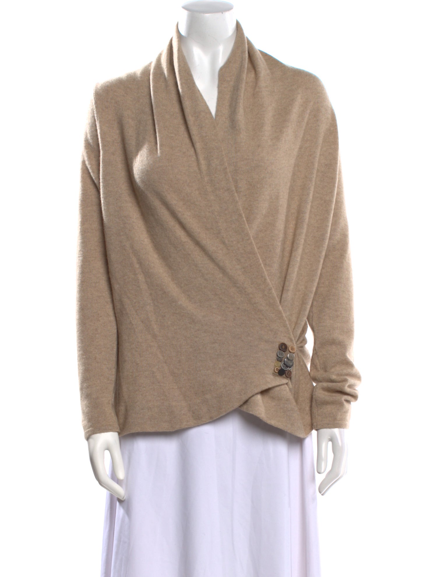 Brunello Cucinelli Cashmere V-Neck Sweater