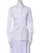 Brunello Cucinelli Long Sleeve Button-Up Top