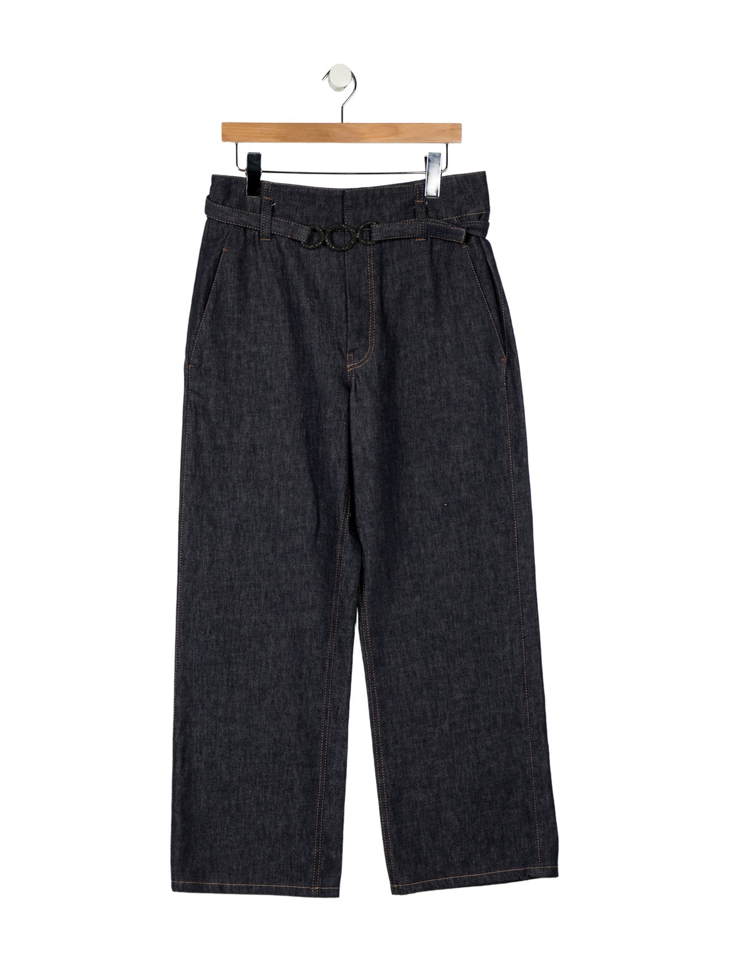 Brunello Cucinelli High-Rise Wide Leg Jeans