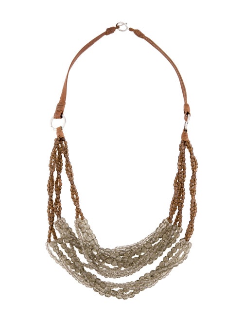 Brunello Cucinelli Beaded Multistrand Necklace