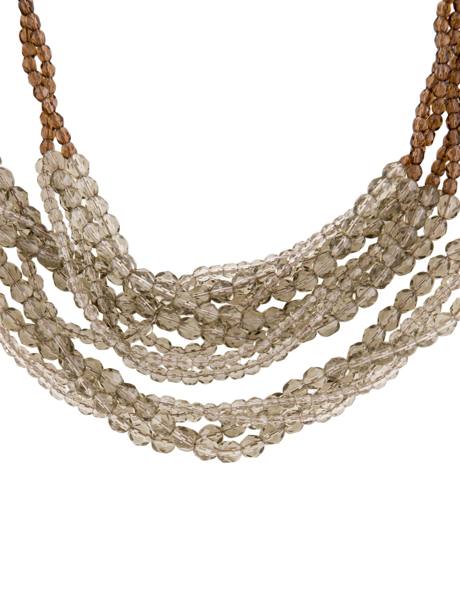 Brunello Cucinelli Beaded Multistrand Necklace
