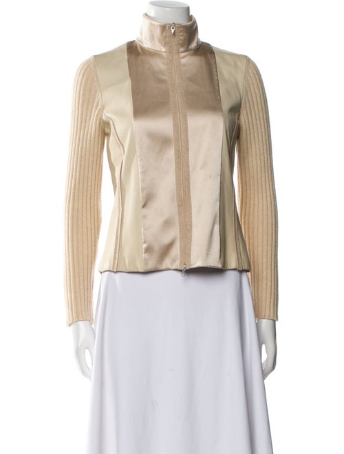 Brunello Cucinelli Silk Striped Jacket