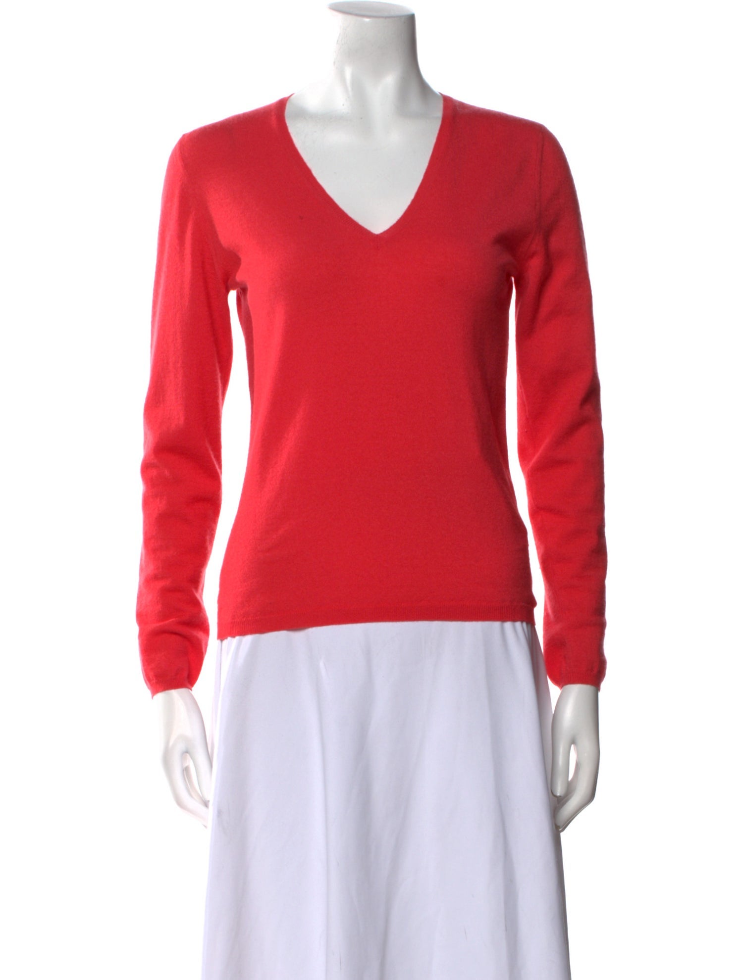 Brunello Cucinelli Cashmere V-Neck Top