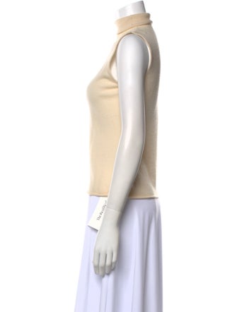Brunello Cucinelli Turtleneck Sleeveless Top