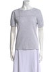 Brunello Cucinelli Scoop Neck Short Sleeve T-Shirt