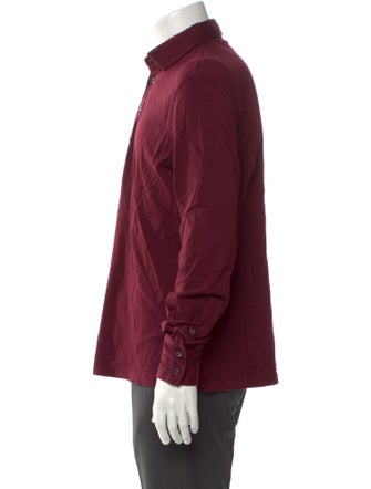 Brunello Cucinelli Collar Long Sleeve Polo Shirt
