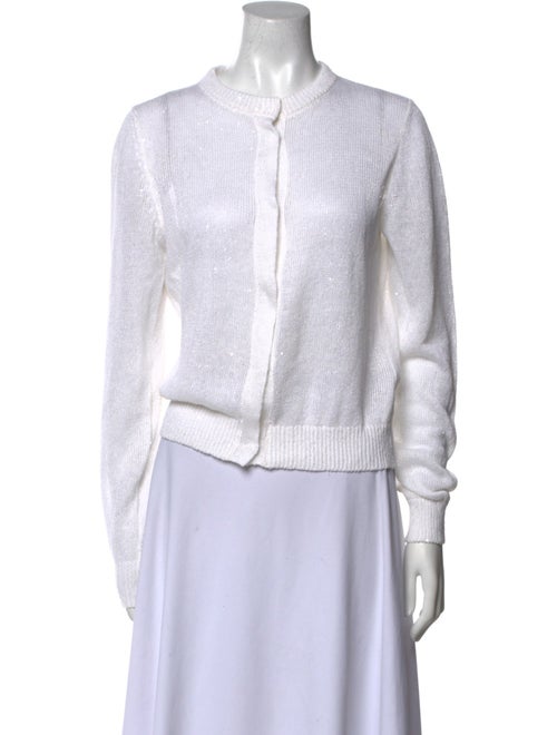 Brunello Cucinelli Linen Crew Neck Sweater