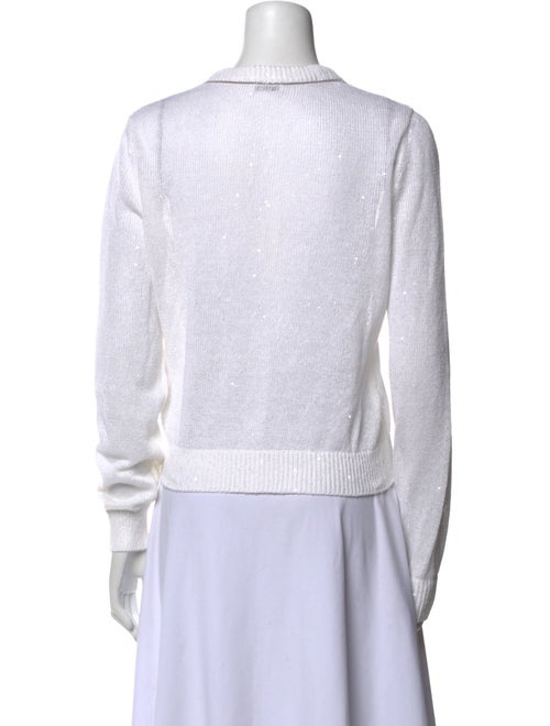 Brunello Cucinelli Linen Crew Neck Sweater
