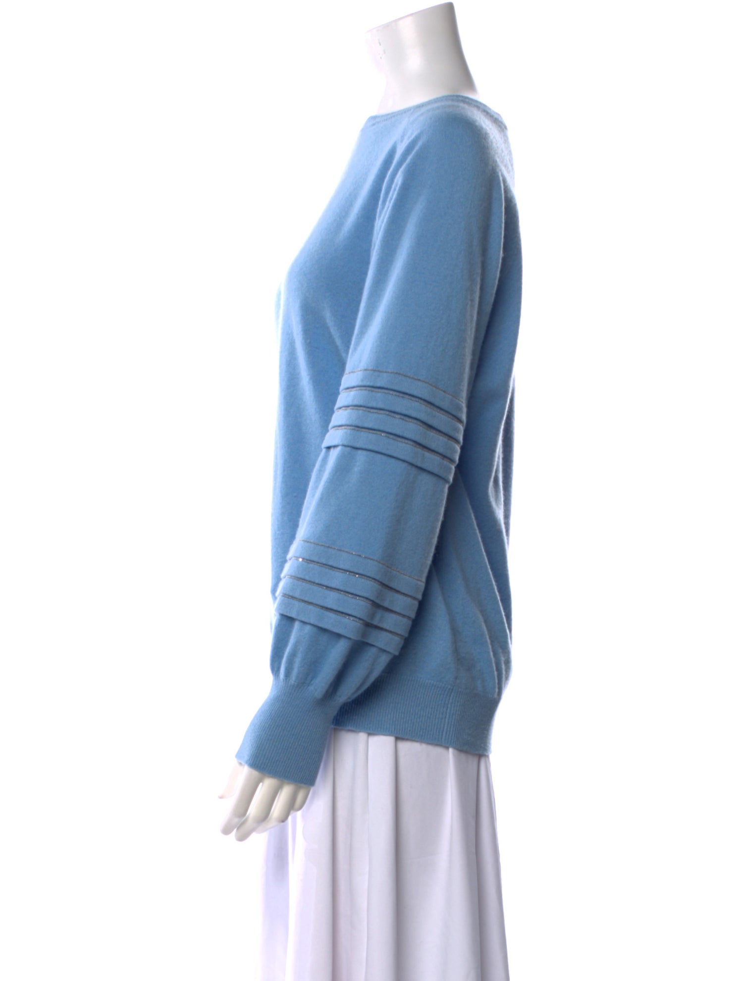 Brunello Cucinelli Cashmere Bateau Neckline Sweater