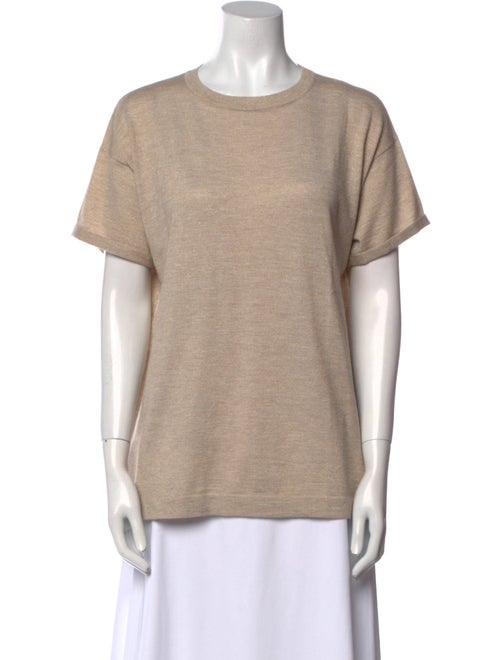Brunello Cucinelli Cashmere Crew Neck Top