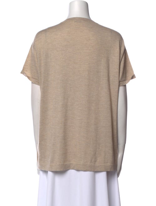 Brunello Cucinelli Cashmere Crew Neck Top