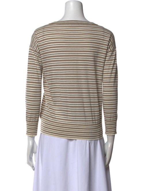 Brunello Cucinelli Virgin Wool Striped Sweater