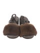 Brunello Cucinelli Fur Sandals