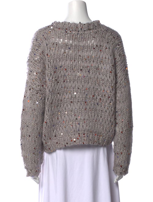 Brunello Cucinelli Mohair Printed Sweater