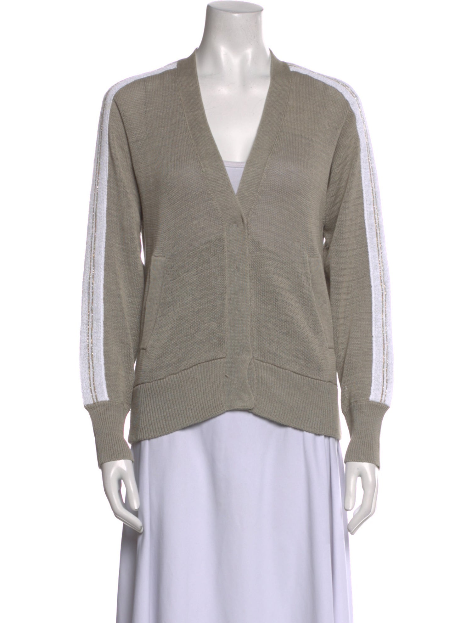 Brunello Cucinelli V-Neck Sweater w/ Tags