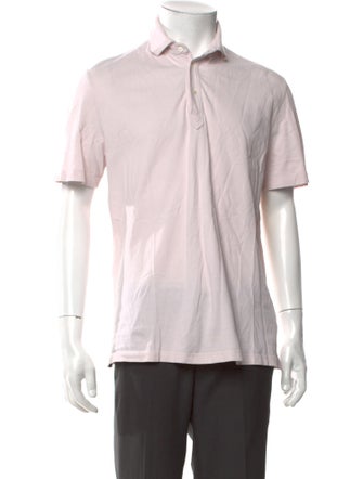 Brunello Cucinelli V-Neck Short Sleeve Polo Shirt