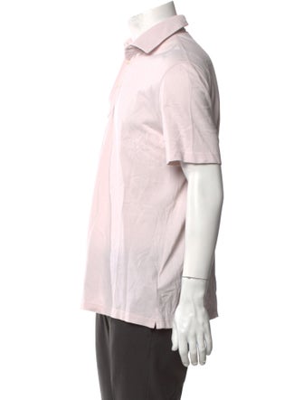 Brunello Cucinelli V-Neck Short Sleeve Polo Shirt