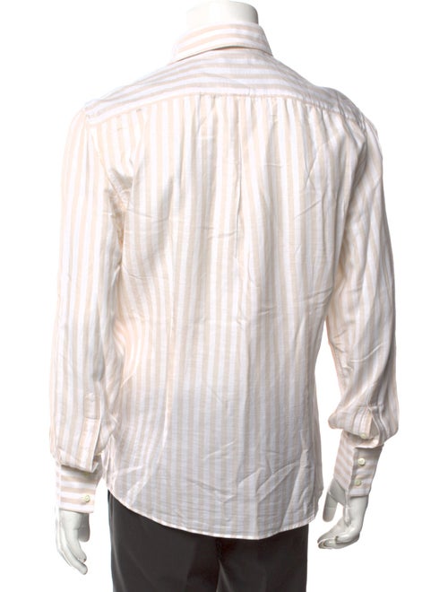 Brunello Cucinelli Striped Long Sleeve Shirt
