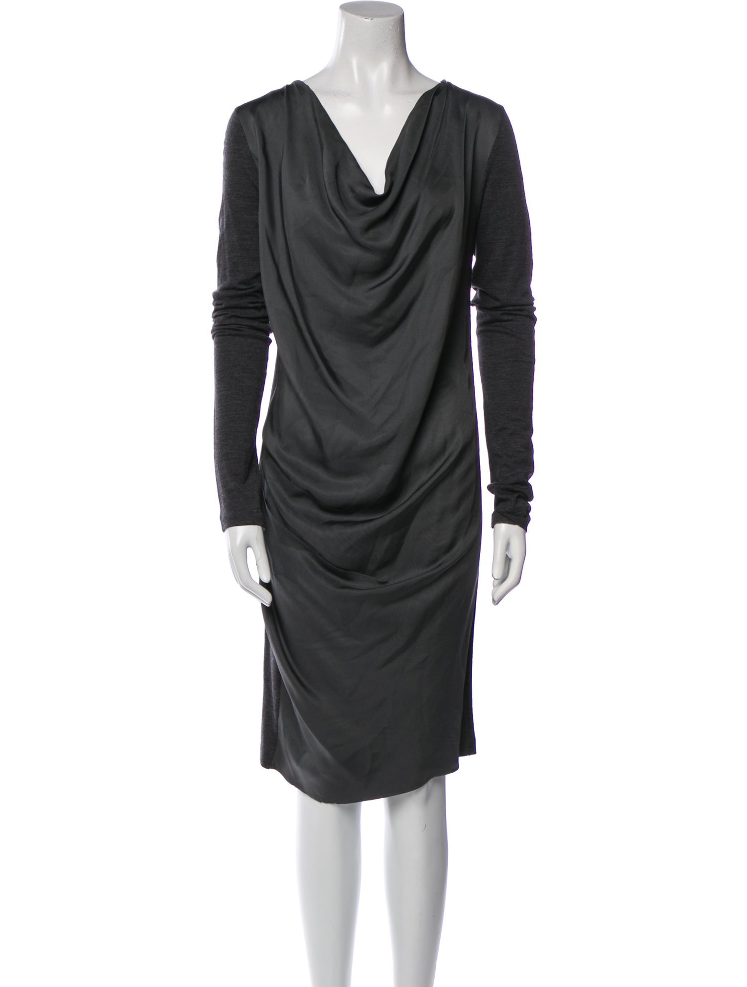 Brunello Cucinelli Silk Knee-Length Dress