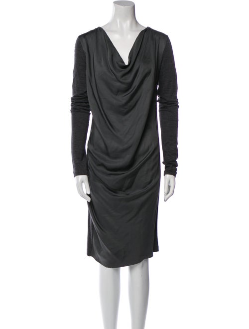 Brunello Cucinelli Silk Knee-Length Dress