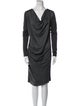 Brunello Cucinelli Silk Knee-Length Dress