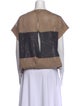 Brunello Cucinelli Linen Colorblock Pattern Sweater