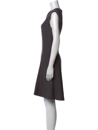 Brunello Cucinelli Crew Neck Knee-Length Dress