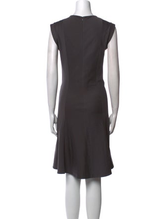 Brunello Cucinelli Crew Neck Knee-Length Dress