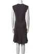 Brunello Cucinelli Crew Neck Knee-Length Dress