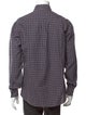 Brunello Cucinelli Plaid Print Long Sleeve Shirt