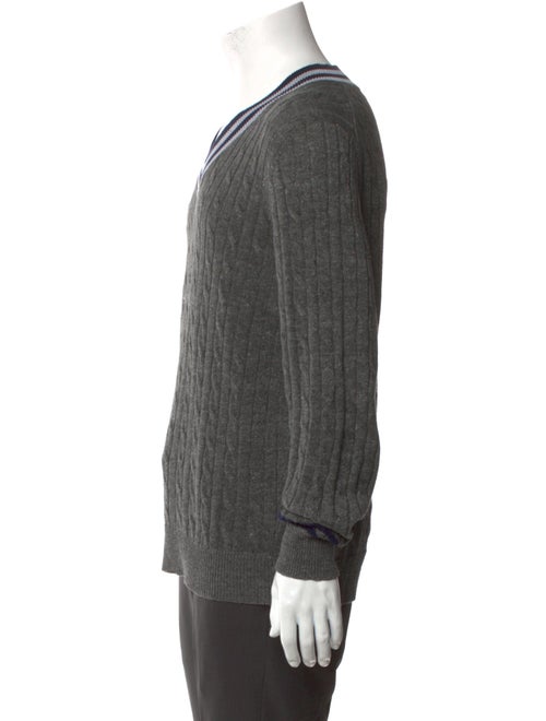 Brunello Cucinelli V-Neck Long Sleeve Pullover