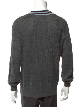 Brunello Cucinelli V-Neck Long Sleeve Pullover