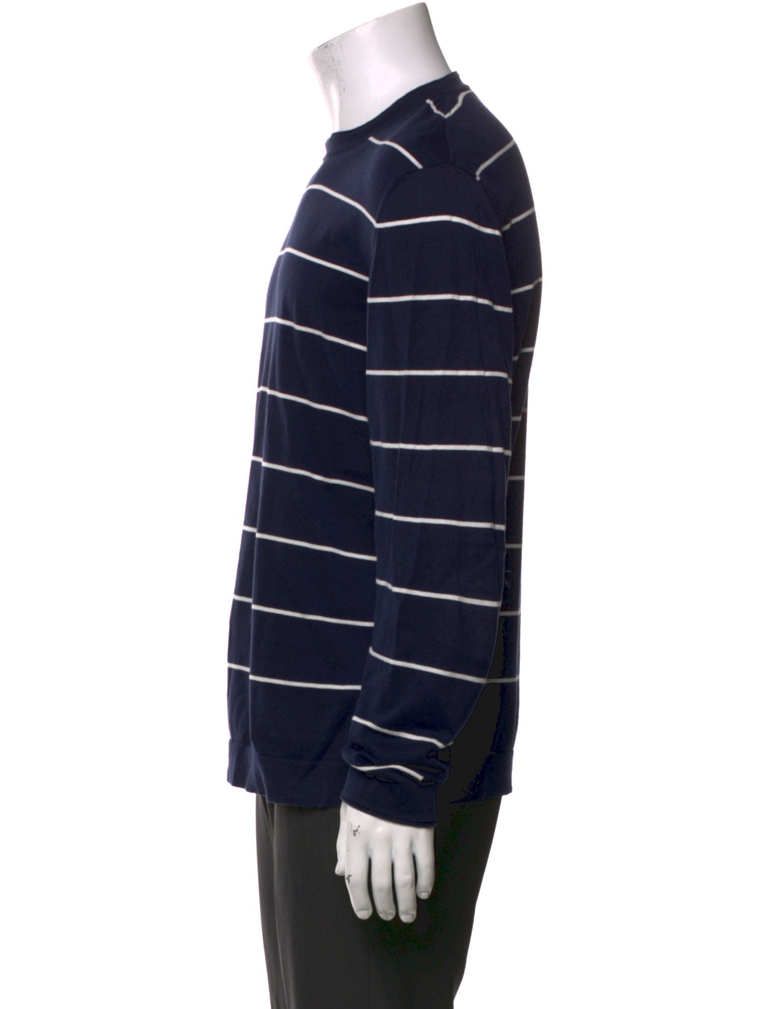 Brunello Cucinelli Striped Crew Neck T-Shirt