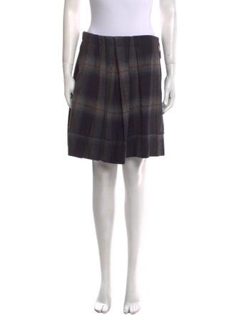 Brunello Cucinelli Virgin Wool Mini Skirt