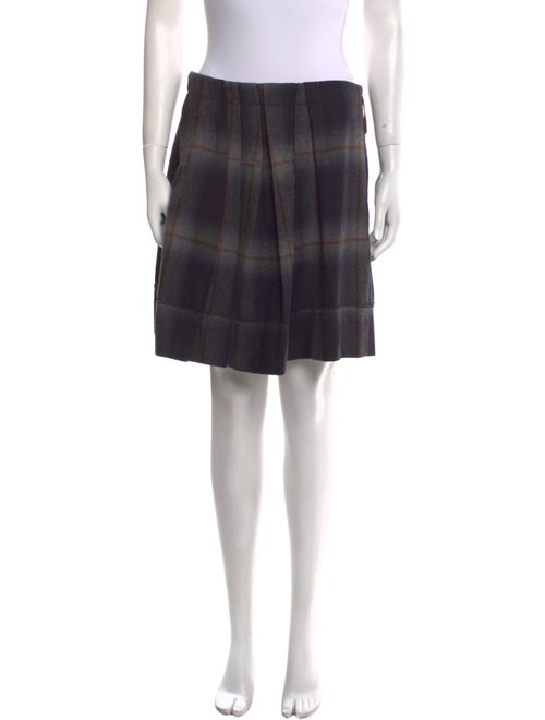 Brunello Cucinelli Virgin Wool Mini Skirt